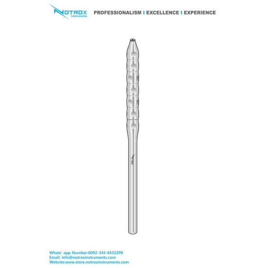 Round Scalpel Handle For Micro Blades, 12.5cm