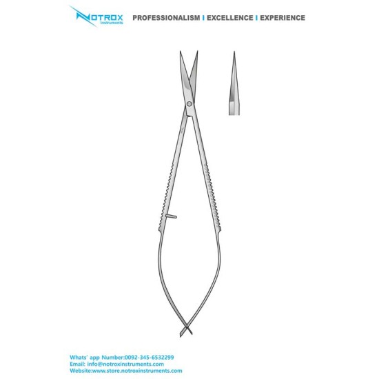 Noyes Micro Scissors, 12cm