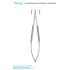 Micro Short Blade Scissors with Round Handle, 15cm,