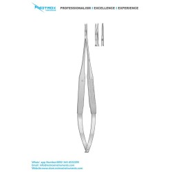 Yasargil Micro Scissors, 18.5cm, Straight