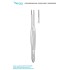 MCINDOE DRESSING FORCEPS, 15CM, SERRATED