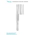 Tissue Delicate Narrow forceps, 1X2 Teeth, Straight