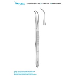 Perry Dressing Forceps, 12.5cm, Curved