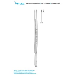 Gerald-Brown Tissue Forceps, 18cm, Straight