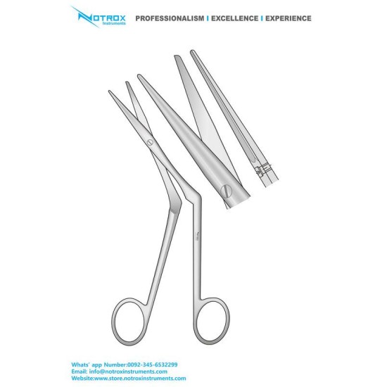 HEYMANN NASAL SCISSORS, SUPERCUT