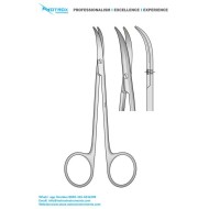 CINELLI RHINOPLASTY SCISSORS, 11CM, OUTER EDGES SEMI SHARP