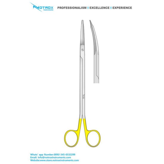 GORNEY FREEMAN SCISSORS, CURVED