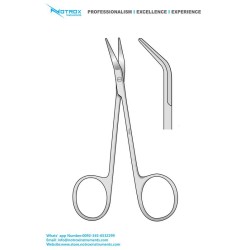 Converse Graefe Nasal Scissors, Angled, Blunt/Blunt, 10cm