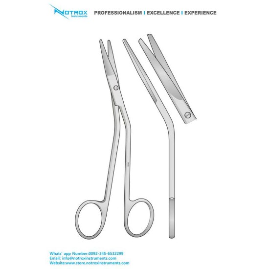 FANOUS DORSAL SCISSORS, 14CM