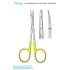 GREENBERG PAR SCISSORS, 11.5CM, CURVED