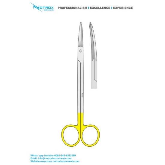 Face-Lift Scissors, Curved