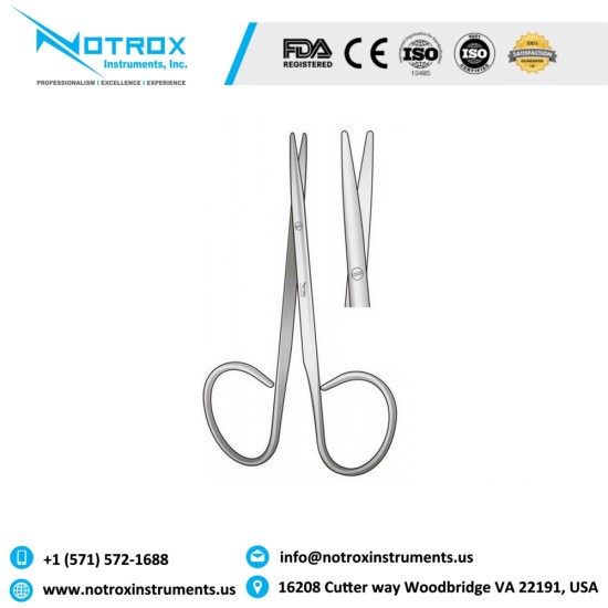 KNAPP RIBBON SCISSORS, 10CM