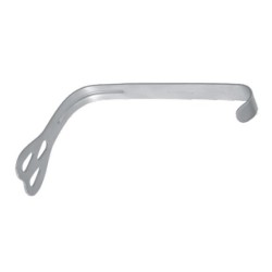 WIEDER BREAST AND FACIAL RETRACTOR / TONGUE DEPRESSOR, SERRATED