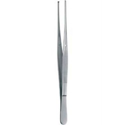 SEMKEN DELICATE TISSUE FORCEPS, 12.5CM, 2X3 TEETH, STRAIGHT