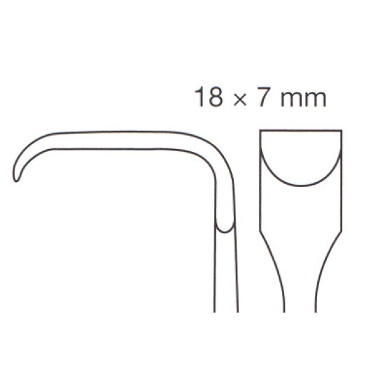 MEYERDING RETRACTOR, 18CM