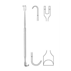 JACKSON TRACHEAL RETRACTOR, 17CM, DOUBLE ENDED