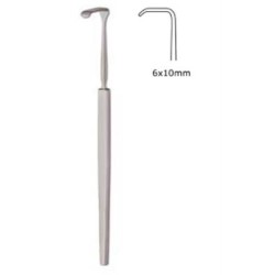 SENN GREEN RETRACTOR, 14CM