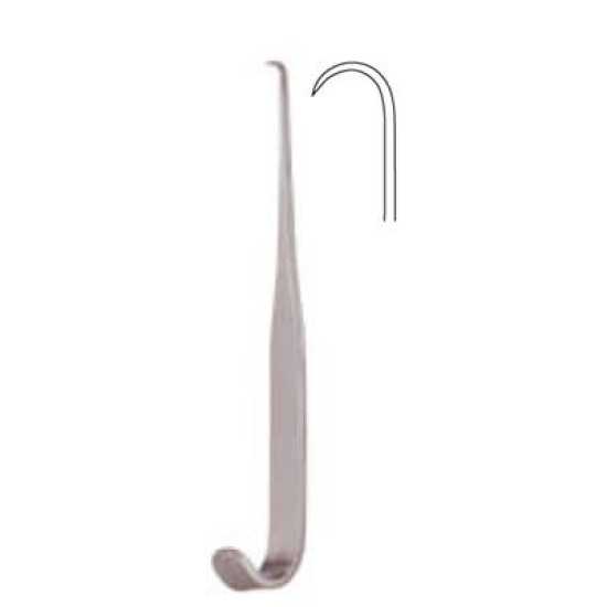 JACKSON TRACHEAL TENACULUM , 14.5CM, SINGLE, 9MM