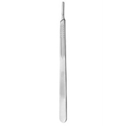 SCALPEL HANDLE, #4L LONG