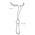 LIP RETRACTOR FOR UPPER JAW, 21CM