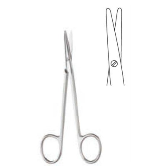 DISSECTING SCISSORS, 12CM