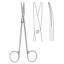 METZENBAUM SCISSORS, 14CM, SHORT BLADES