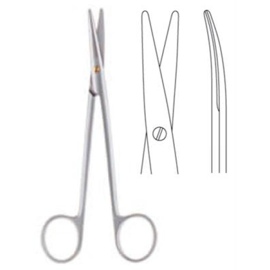 METZENBAUM SCISSORS, 14CM, SHORT BLADES