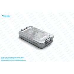 Sterilization Box Stainless Steel, 30cm X 20cm X 8cm