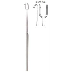 FOMON RETRACTOR, 17CM, BALL TIPS, 5X10MM