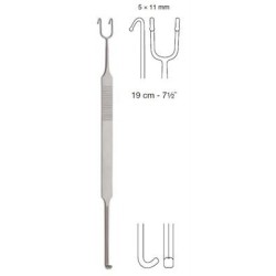 COTTLE NEIVERT RETRACTOR, 21CM, DOUBLE ENDED, 5X10MM