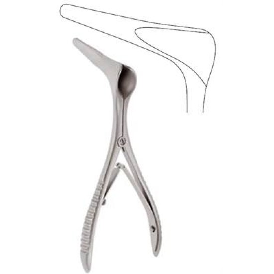 COTTLE NASAL SEPTUM SPECULUM, 14CM, 50MM