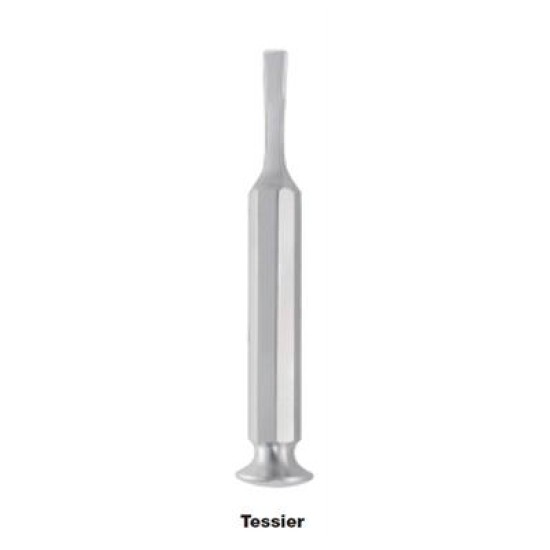 TESSIER OSTEOTOME, 16CM, BEVELED EDGES