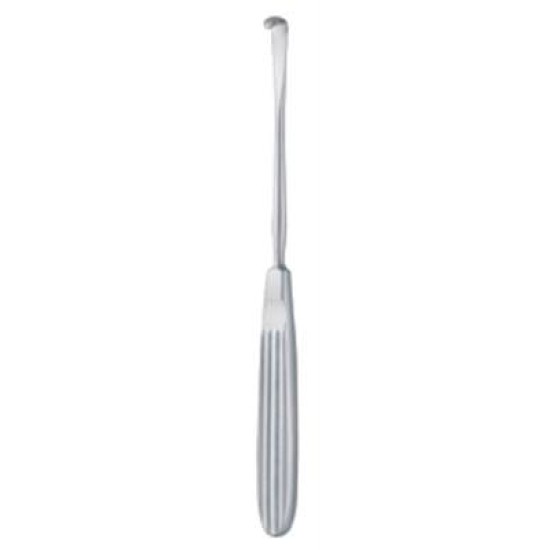 OBWEGESER PERIOSTEAL ELEVATOR / RASPATORY, 20CM, CURVED, SHARP