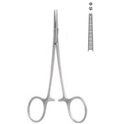 HALSTED MICRO MOSQUITO FORCEPS, 12.5CM, 1X2 TEETH