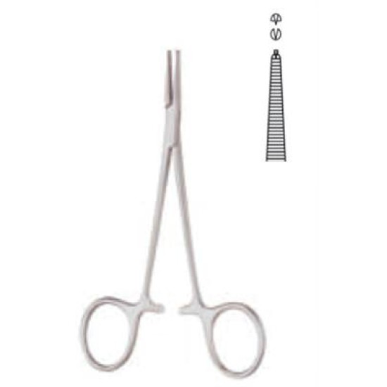 HALSTED MOSQUITO FORCEPS, 12.5CM, 1X2 TEETH