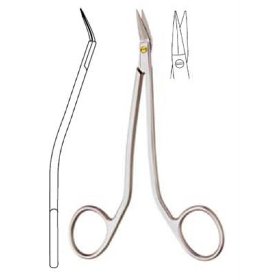 WALTER DORSAL SCISSORS SUPERCUT, 14CM, ANGULAR