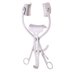 Collin abdominal retractor complete - max spread 165mm, 33cm