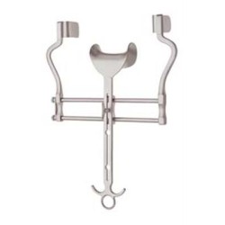 Balfour abdominal retractor with solid blades - max spread 180mm