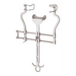 Balfour abdominal retractor with ratchet - max spread 180mm