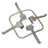 Kirschner abdominal retractor complete, 2 x blades 55x40mm, 2 x blades 65x50mm, frame 380x380mm