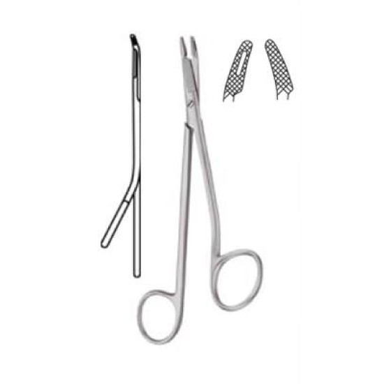 GILLIES SLIM NEEDLE HOLDER WITH SCISSORS