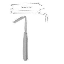 OBWEGESER MANDIBULAR RIM RETRACTOR, 17CM, 9/12 X 45MM