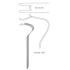 OBWEGESER CHIN RETRACTOR, 16CM